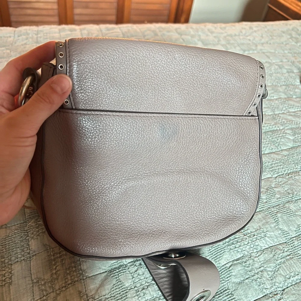 Michael Kors Light Gray Crossbody Bag - Picture 5 of 5